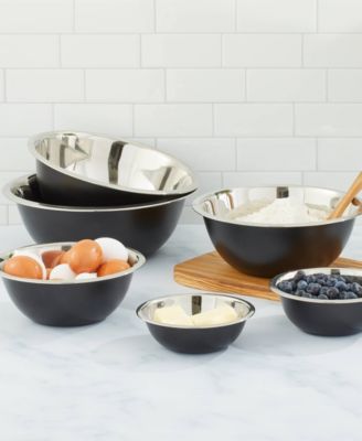 Stainless Steel Mixing Bowl, Set of 6