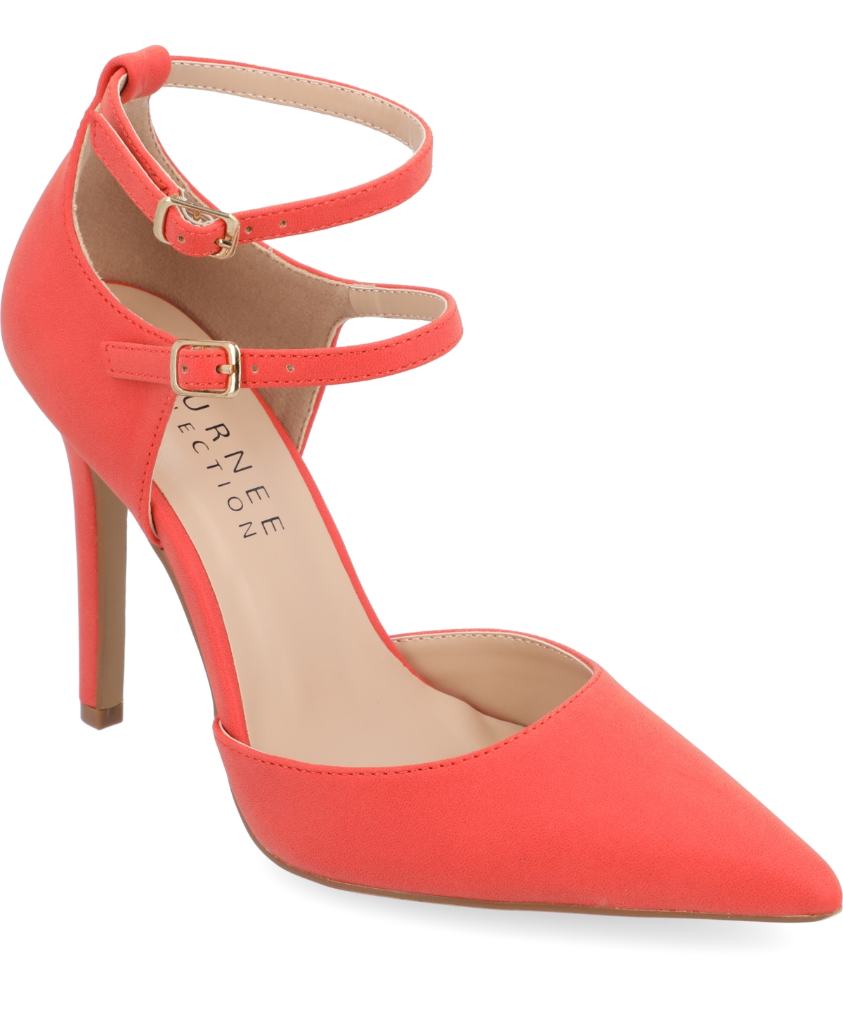 Journee Collection Lilyann Pump In Orange