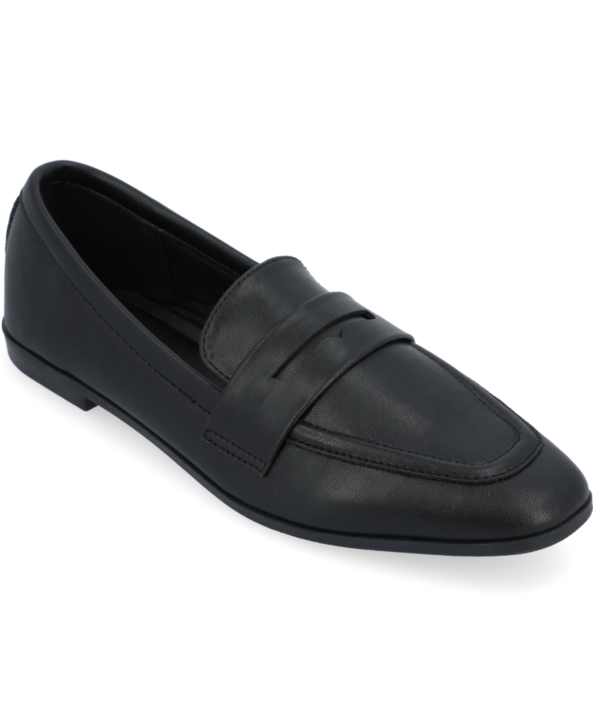 Journee Collection Women's Myeesha Slip-on Loafers In Black