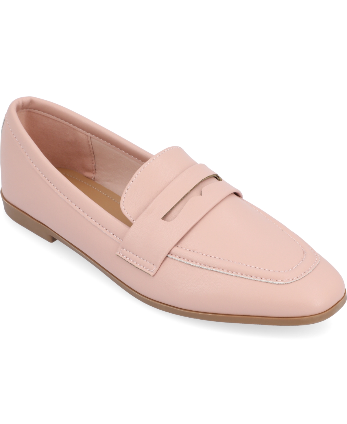 Journee Collection Women's Myeesha Slip-on Loafers In Blush