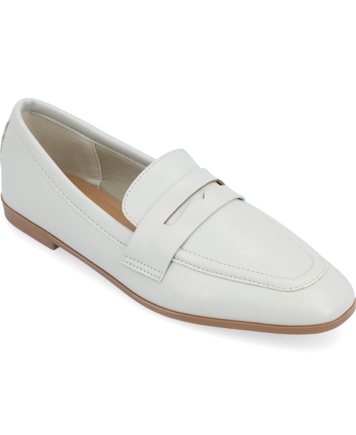 Journee Collection Women's Myeesha Slip-on Loafers In Gray
