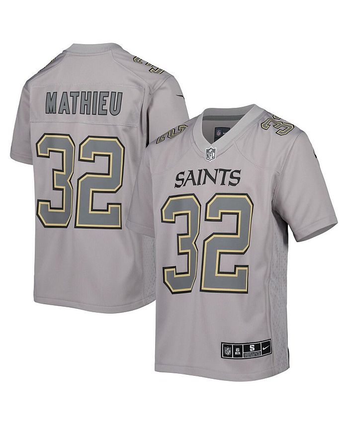 Nike Big Boys and Girls Tyrann Mathieu Gray New Orleans Saints Atmosphere  Game Jersey - Macy's