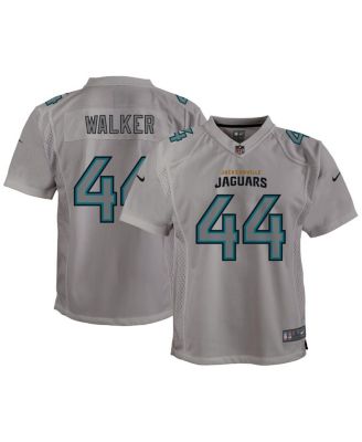 Big Boys and Girls Travon Walker Gray Jacksonville Jaguars Atmosphere Game Jersey