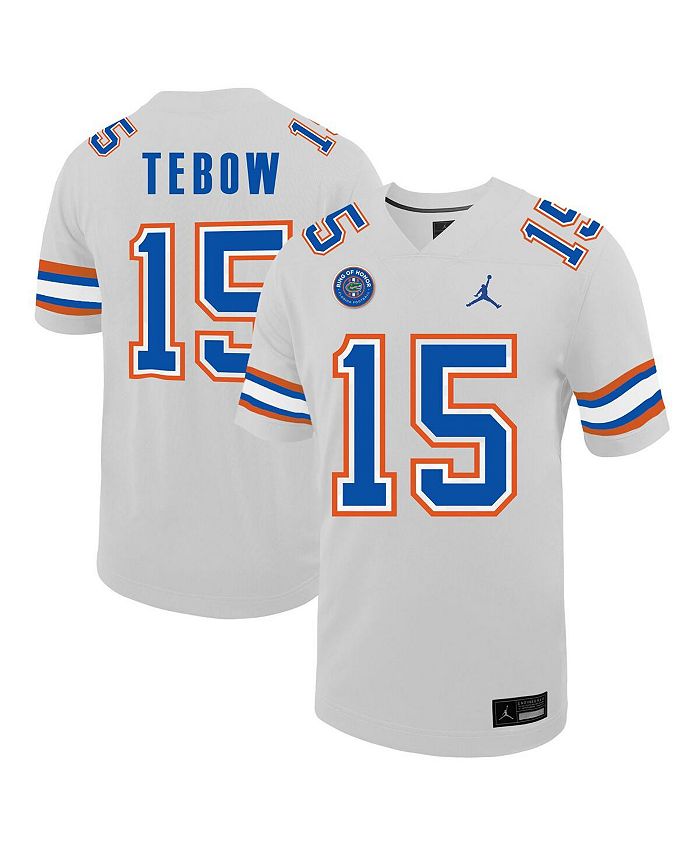 Jordan Men s Tim Tebow White Florida Gators Ring of Honor