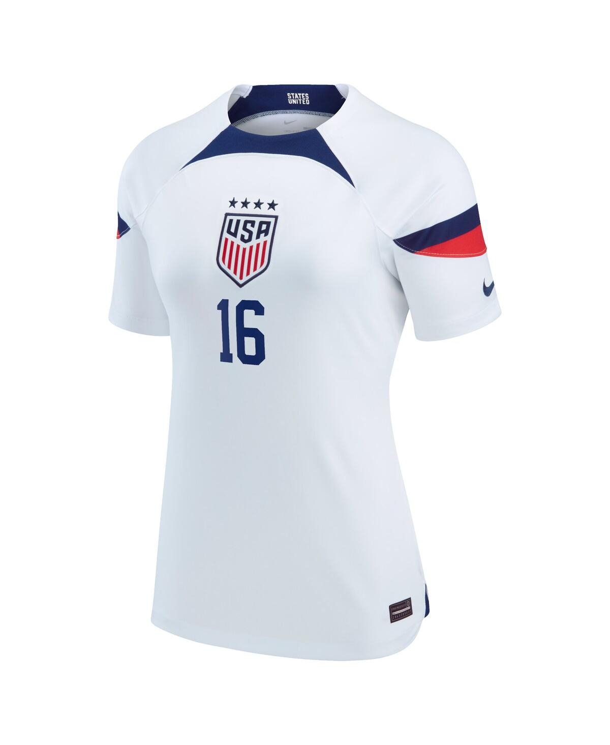 Women's Nike Rose LavelleUswnt 2022/23 Home Breathe Stadium Replica Player Jersey - White