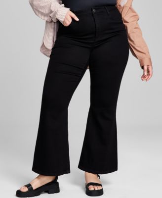 And Now This - Plus Size High-Rise Flare-Leg Jeans