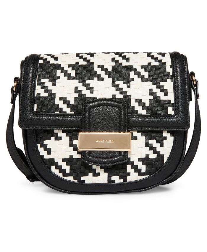 Anne klein top houndstooth luggage