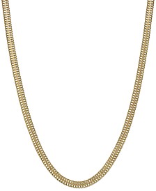 Mesh 17-1/2" Necklace in 14k Gold