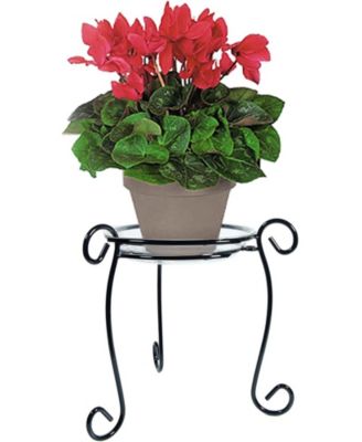 Simply Perfect Metal Plant Stand, Black 13in H