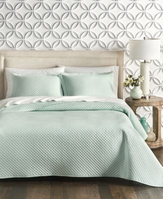 CHARTER CLUB DAMASK Quilted Cotton 3 Pc. outlets Coverlet, Full/Queen