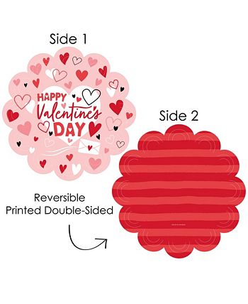 Big Dot Of Happiness Happy Valentine's Day - Valentine Hearts