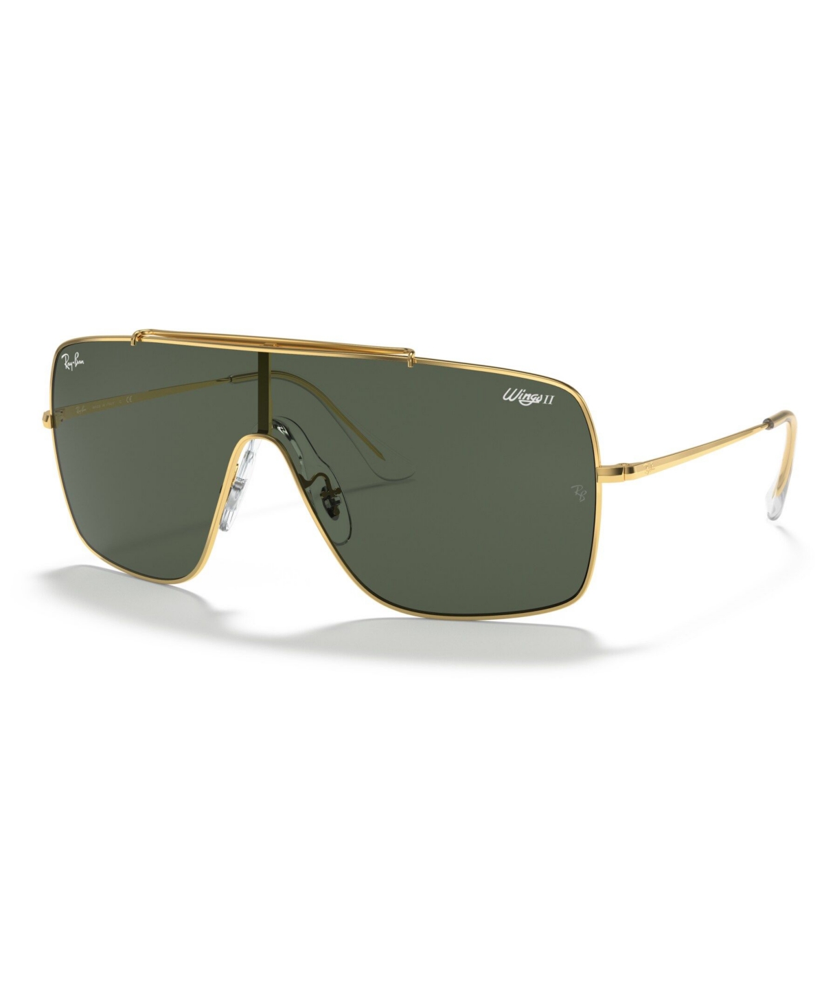 Ray Ban Sunglasses, Rb3697 35 In Gold,dark Green