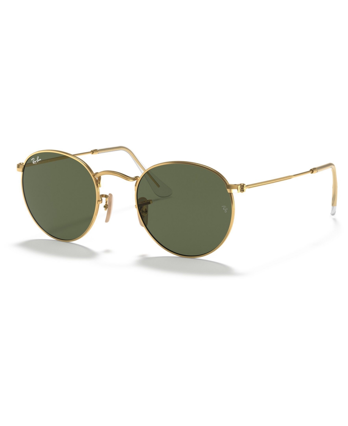 Ray Ban Round Metal Green Classic Unisex Sunglasses Rb3447 001 53
