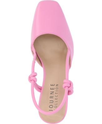 Women's Margeene Block Heel Slingback Pumps