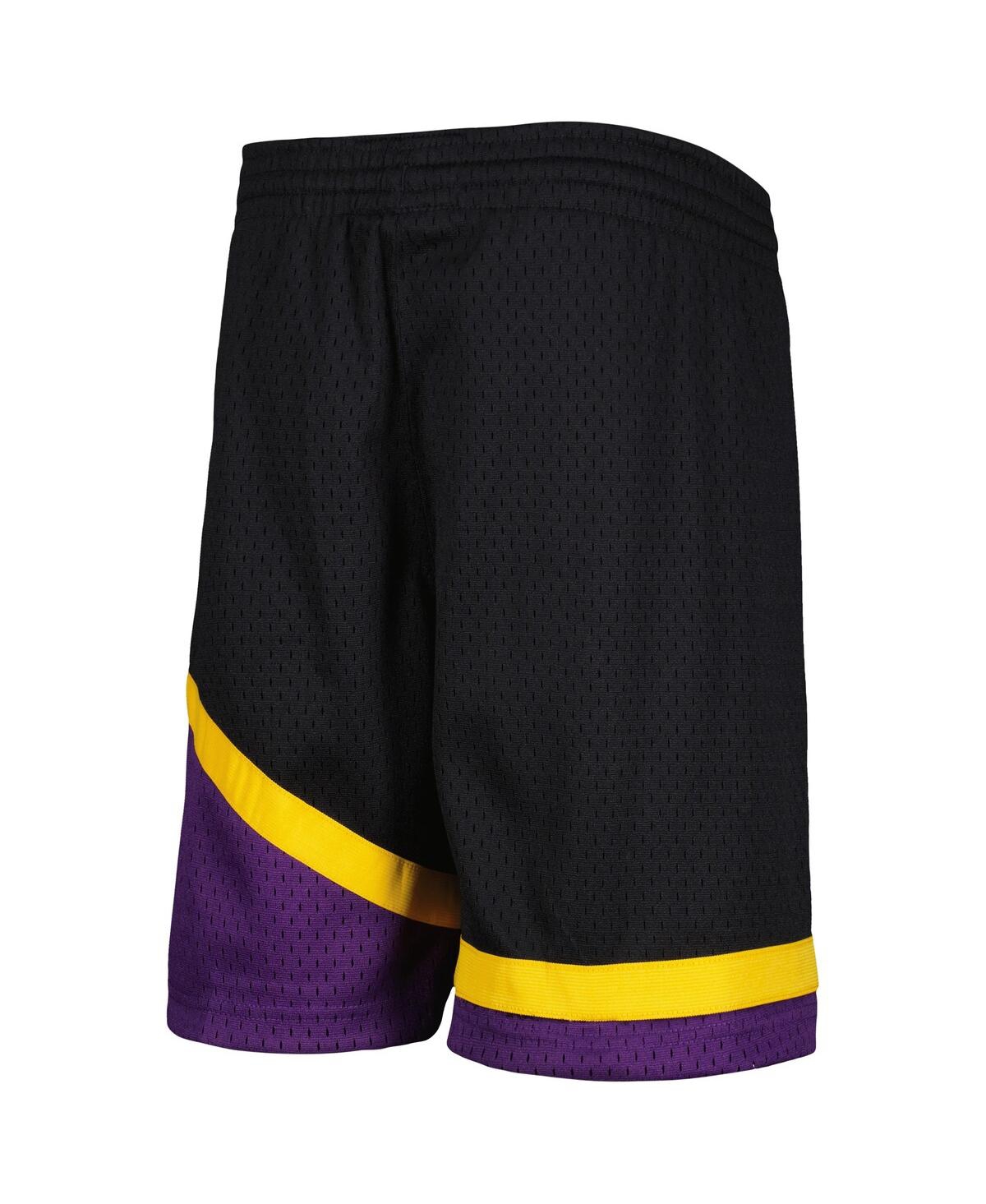 Mitchell & Ness Big Boys  Black Phoenix Suns 2001-02 Hardwood Classics Swingman Shorts In Black