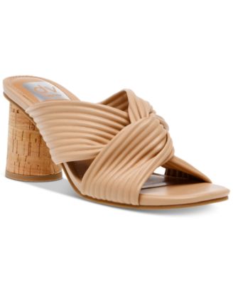 DV Dolce Vita - Women's Fallon Soft-Volume Knotted Dress Sandals