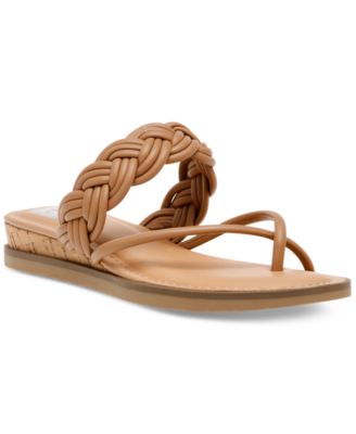 DV Dolce Vita - Women's Fiorella Strappy Braided Demi-Wedge Sandals