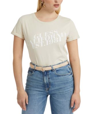 GUESS - Women's Short-Sleeve Eco Aurelia T-Shirt