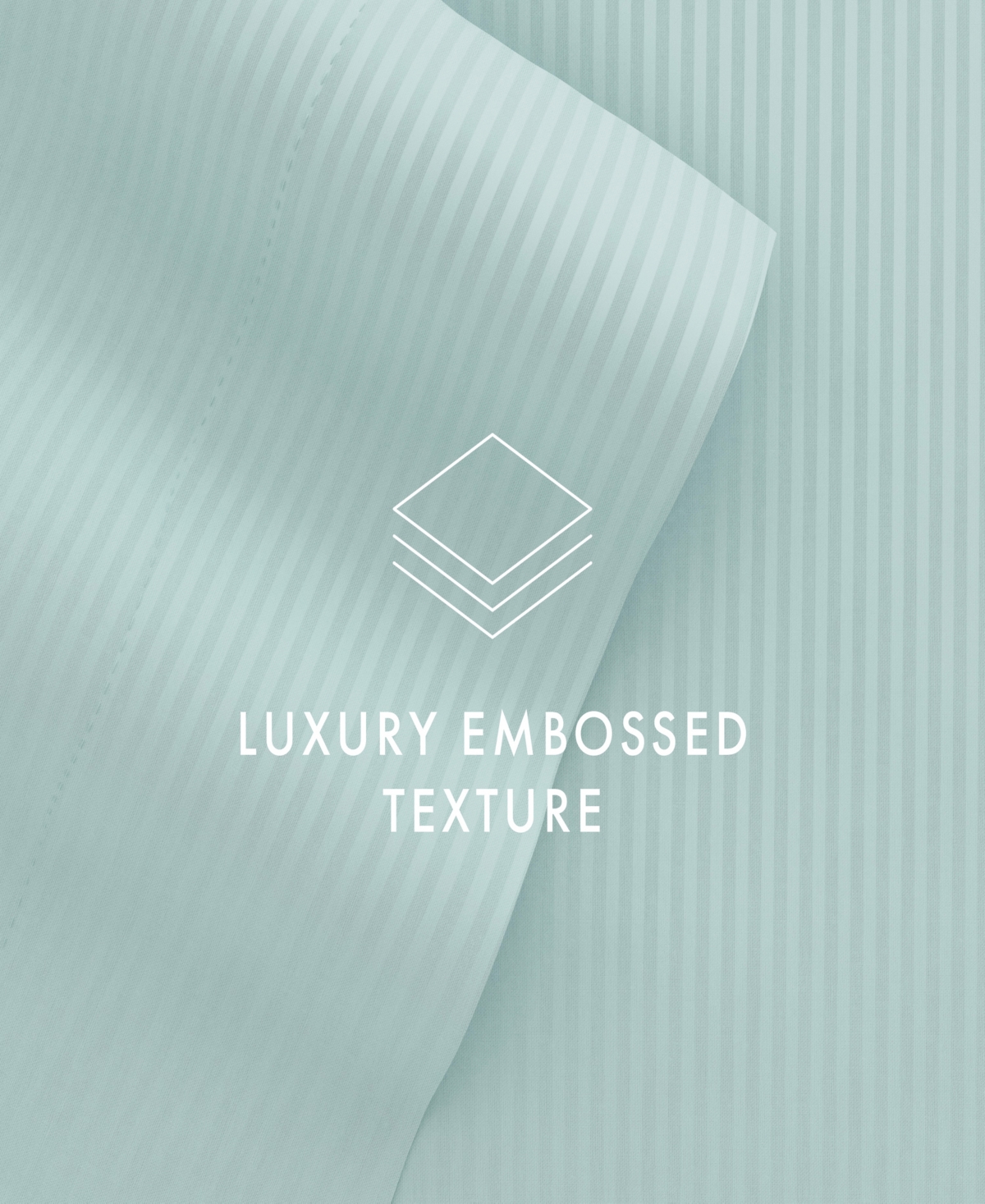 ienjoy Home Expressed Embossed Striped -Pc. Sheet Set