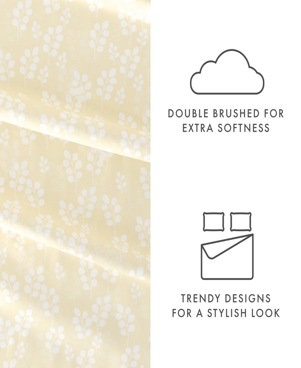 The Timeless Classics by Home Collection Premium Ultra Soft Pattern 4 Piece Bed Sheet Set -