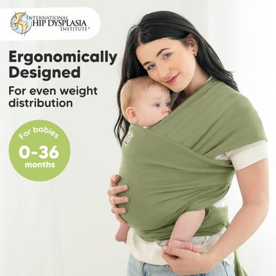 Original Baby Wraps Carrier, Baby Sling Carrier, Stretchy Infant Carrier for Newborn, Toddler