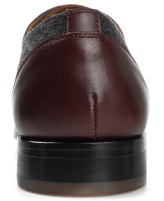 Men's Jack Handcrafted Leather, Velvet and Wool Dress Shoes