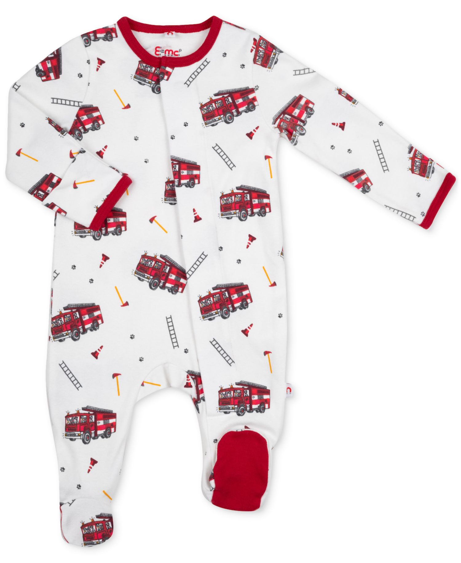 Baby Boys Magnetic Footed Coverall