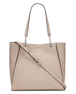 Calvin Klein Garnet Convertible Tote Bag - Macy's