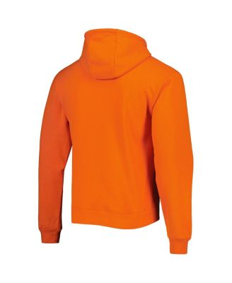 Men's Orange Clemson Tigers Arch Essential Fleece Pullover Hoodie