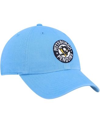 Men's Light Blue Pittsburgh Penguins Clean Up Adjustable Hat