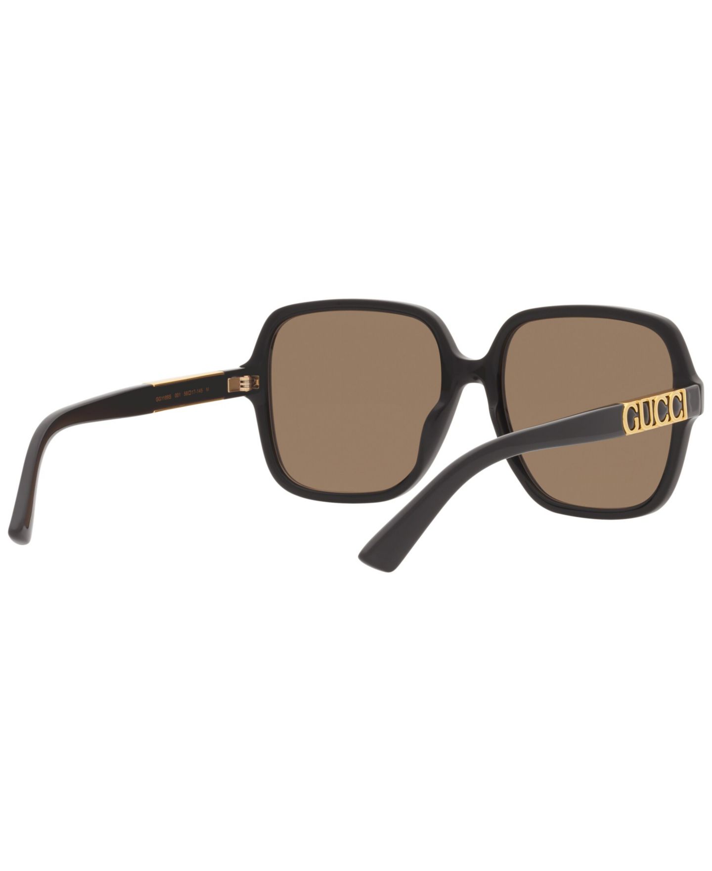 Солнцезащитные очки Gucci Unisex Polarized, GG1189S, цвет: Серебряный — фото 9