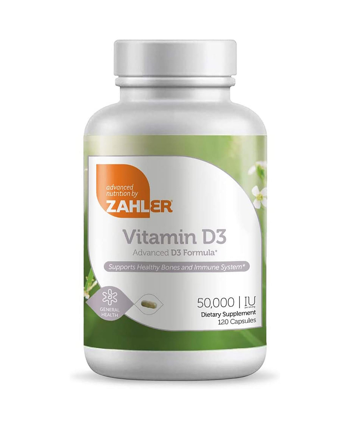Vitamin D3 50,000 Iu Advanced Weekly Supplement - 120 Capsules