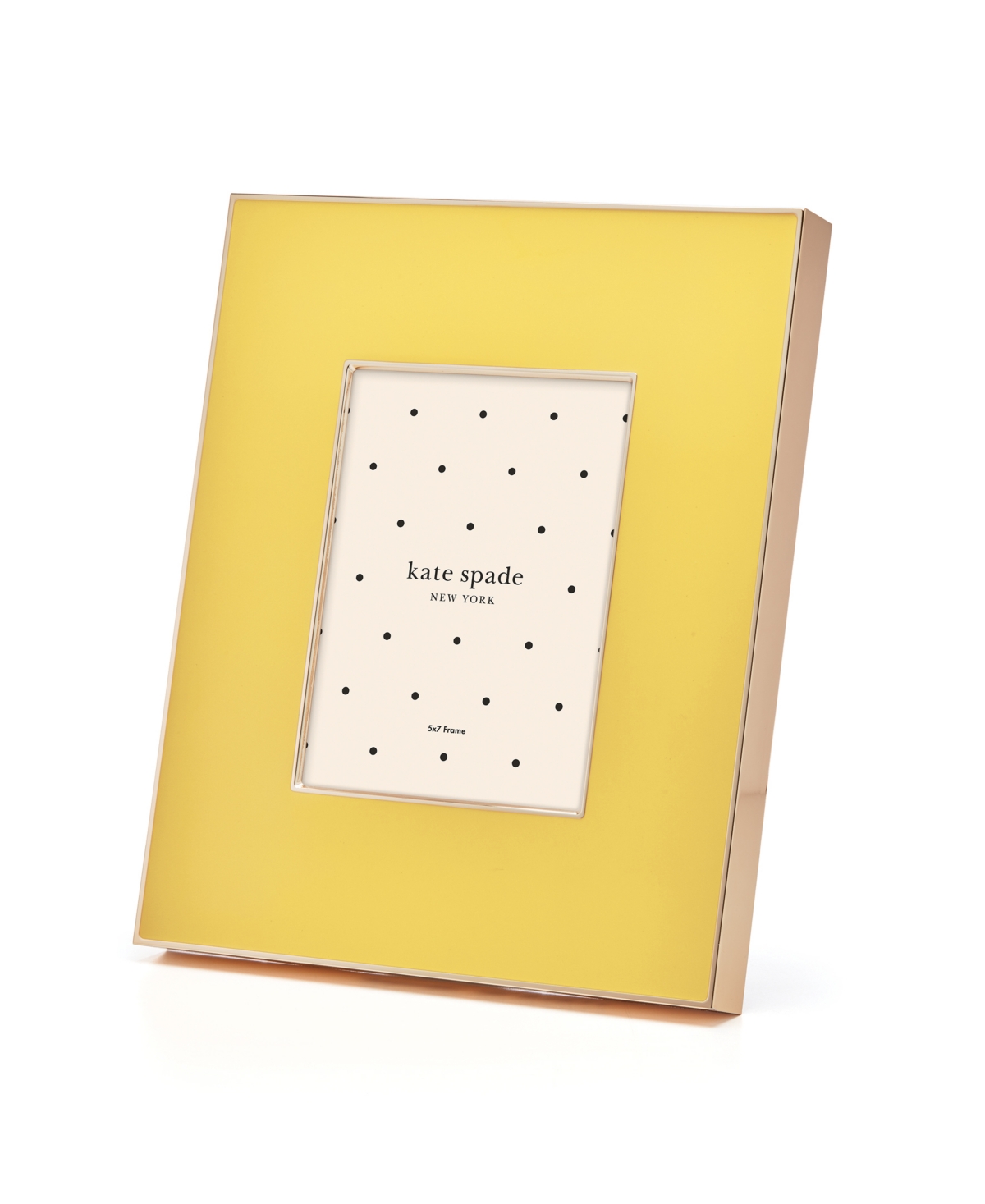Kate Spade Make It Pop 5x7 Frame In Yellow And Pink