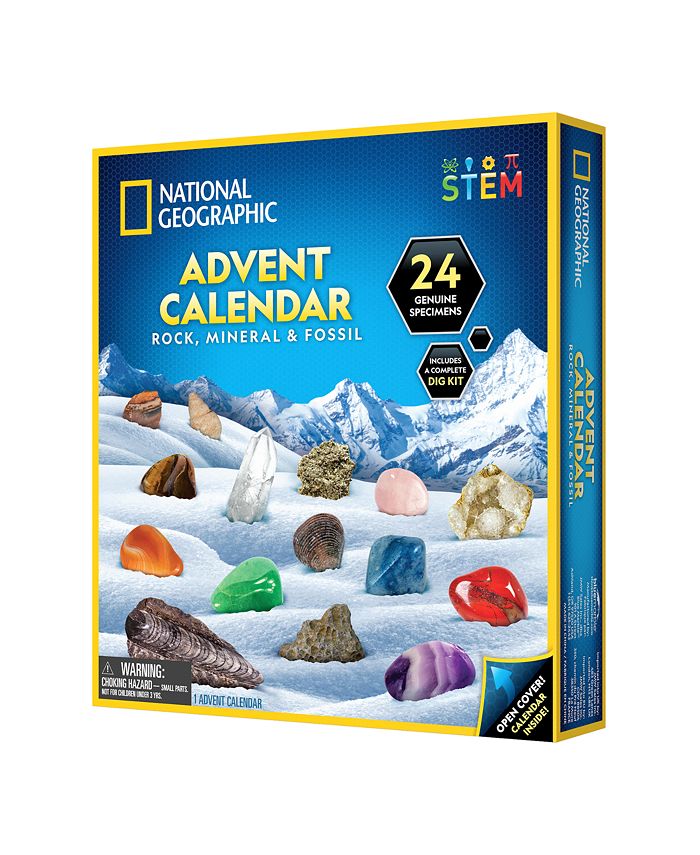 National Geographic Rocks & Mineral Starter Kit 10 Specimens NEW