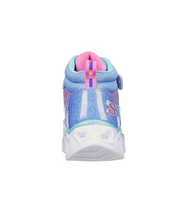 Skechers Ankle boots - Sweetheart Lights-heart Hugger - 302666N-PKMT -  Online shop for sneakers, shoes and boots
