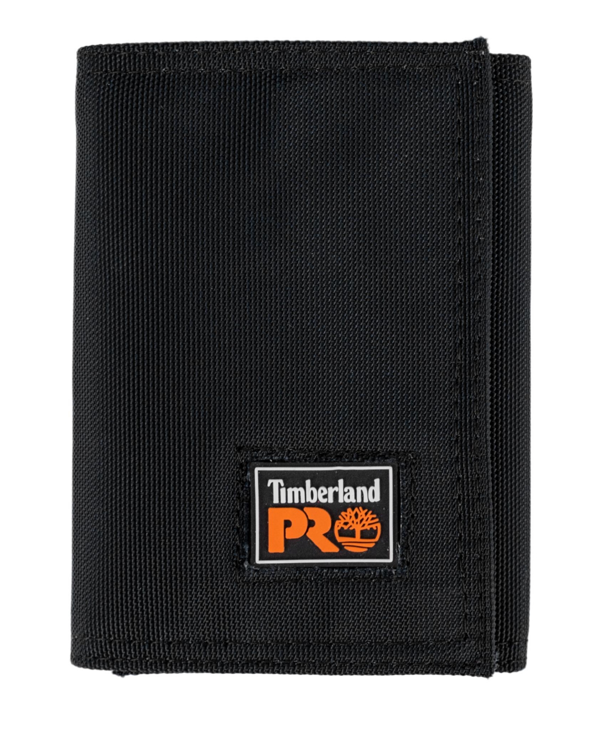Timberland Pro Men's Heavy Duty Fabric Trifold Wallet In Black
