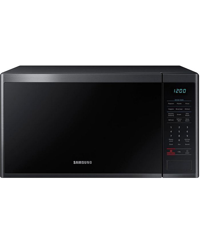 Samsung 1.4 Cu. Ft. Black Stainless Countertop Microwave Macy's