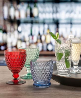 Boston Double Old Fashioned Glasses, Set of 4