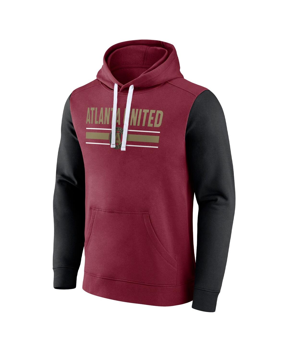 Men's FanaticsAtlanta United Fc To Victory Pullover Hoodie - Garnet