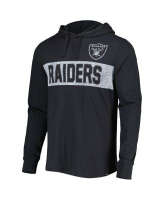 Men's Black Las Vegas Raiders Field Franklin Pullover Hoodie