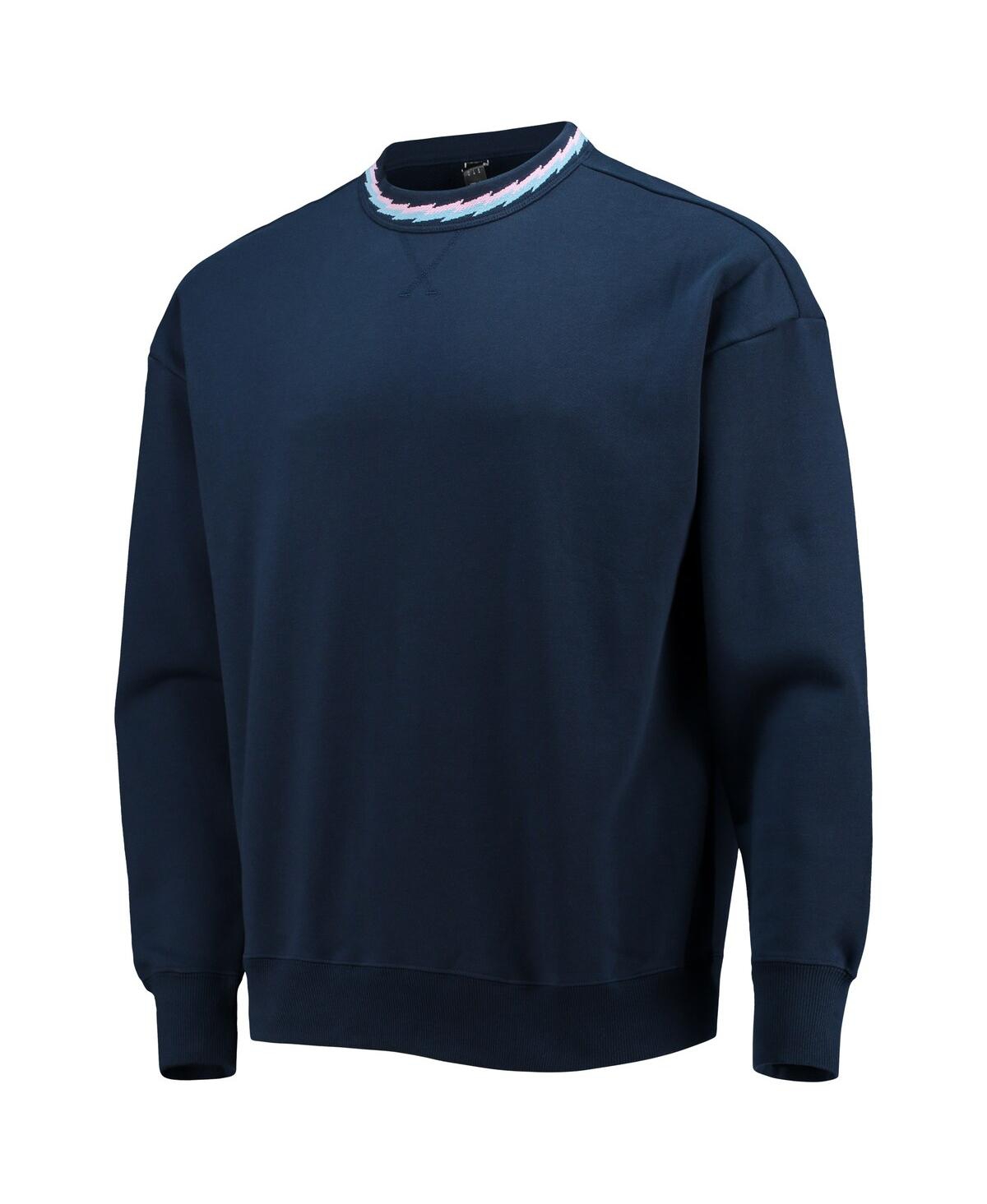 Shop Adidas Originals Men's Adidas Navy Arsenal Lifestyle Pullover Sweatshirt
