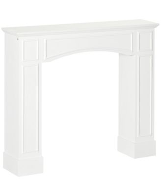 Modern Fireplace Mantel for Fireplace with Decorative Pattern