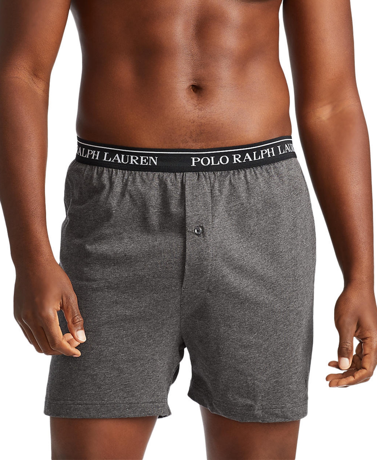 Polo Ralph Lauren Men's 3-Pack. Cotton Classic Knit Boxers -/ Madison / Black