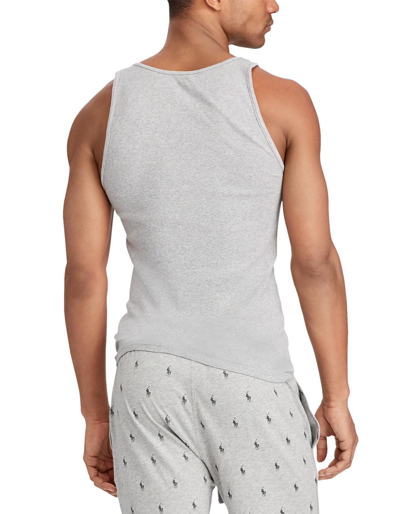 Мужские топы Polo Ralph Lauren 3-Pack Classic-Fit Tank Tops, цвет: Andover / Madison — фото 2