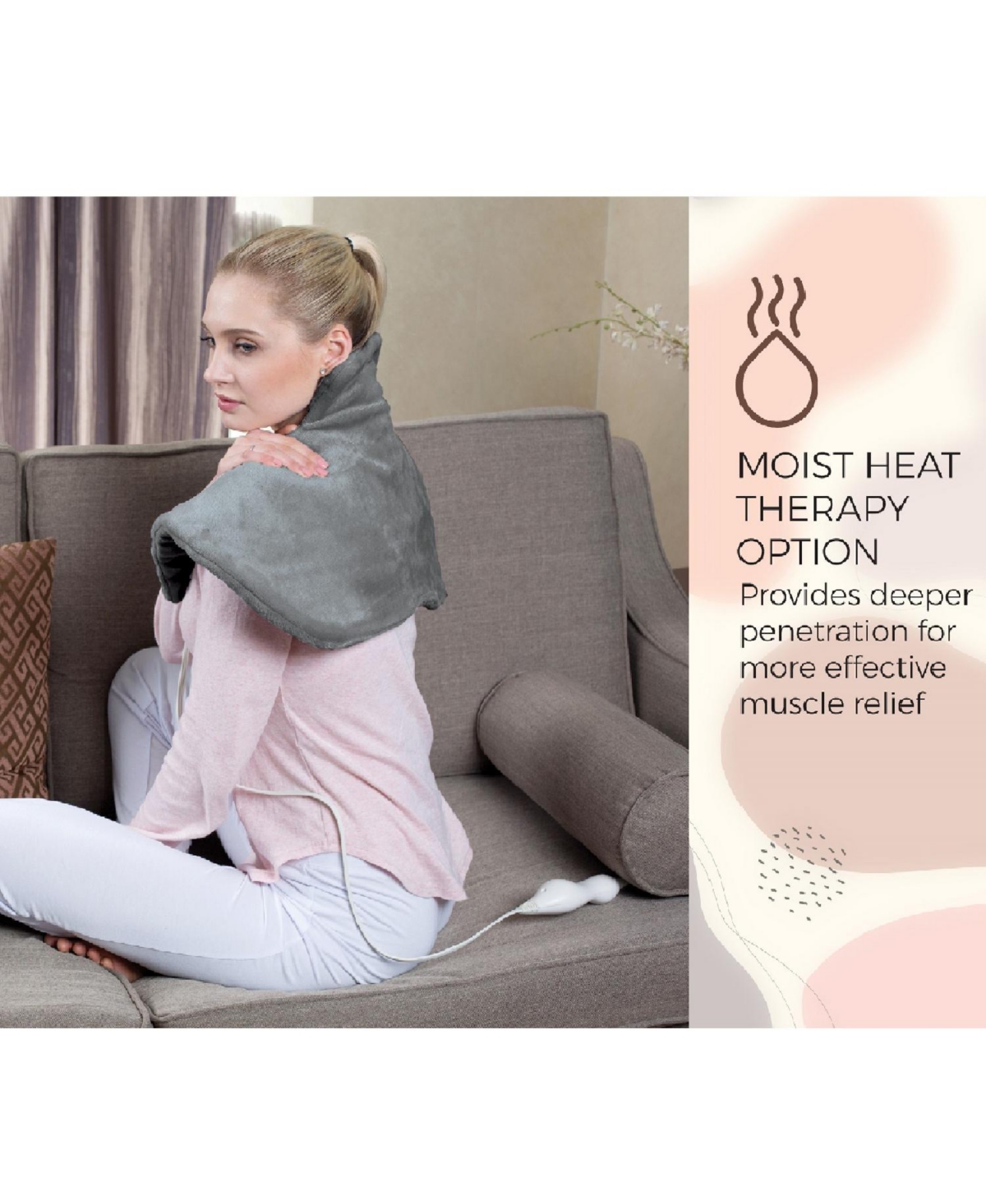 Pursonic Electric Neck & Shoulder Heating Pad