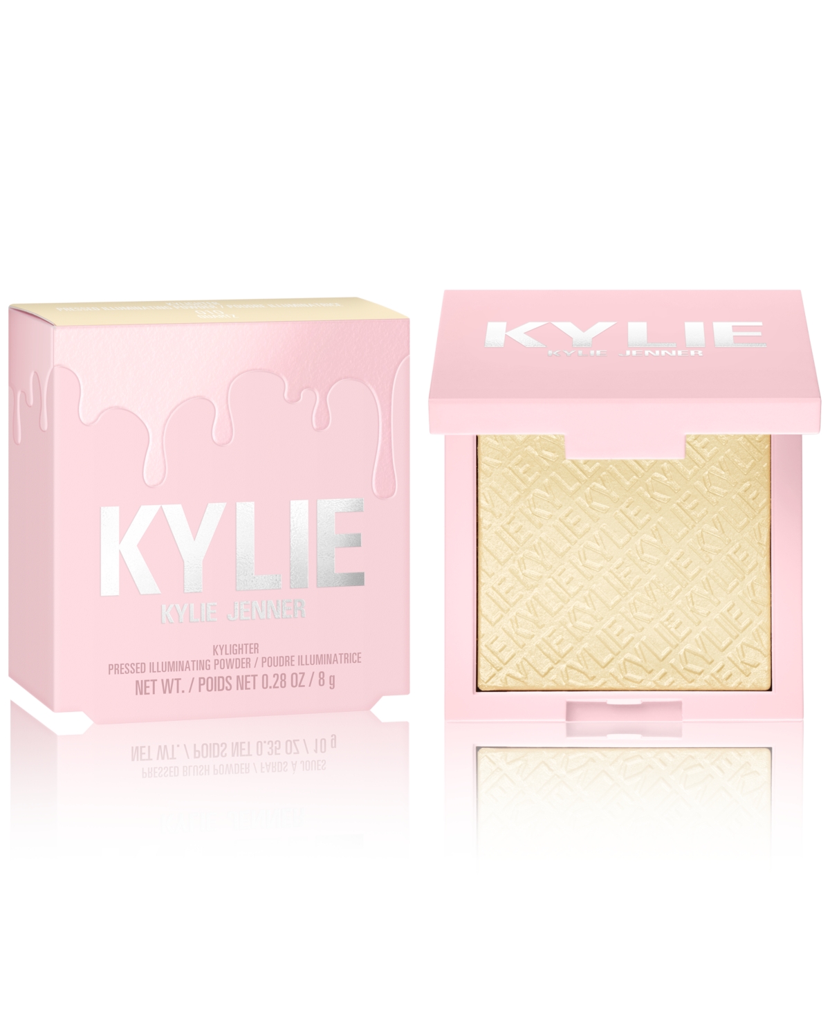 Kylie Cosmetics Kylighter Pressed Illuminating Powder In Quartz