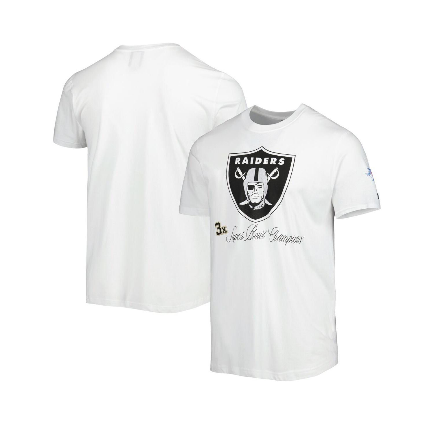 Men's White Las Vegas Raiders Historic Champs T-shirt