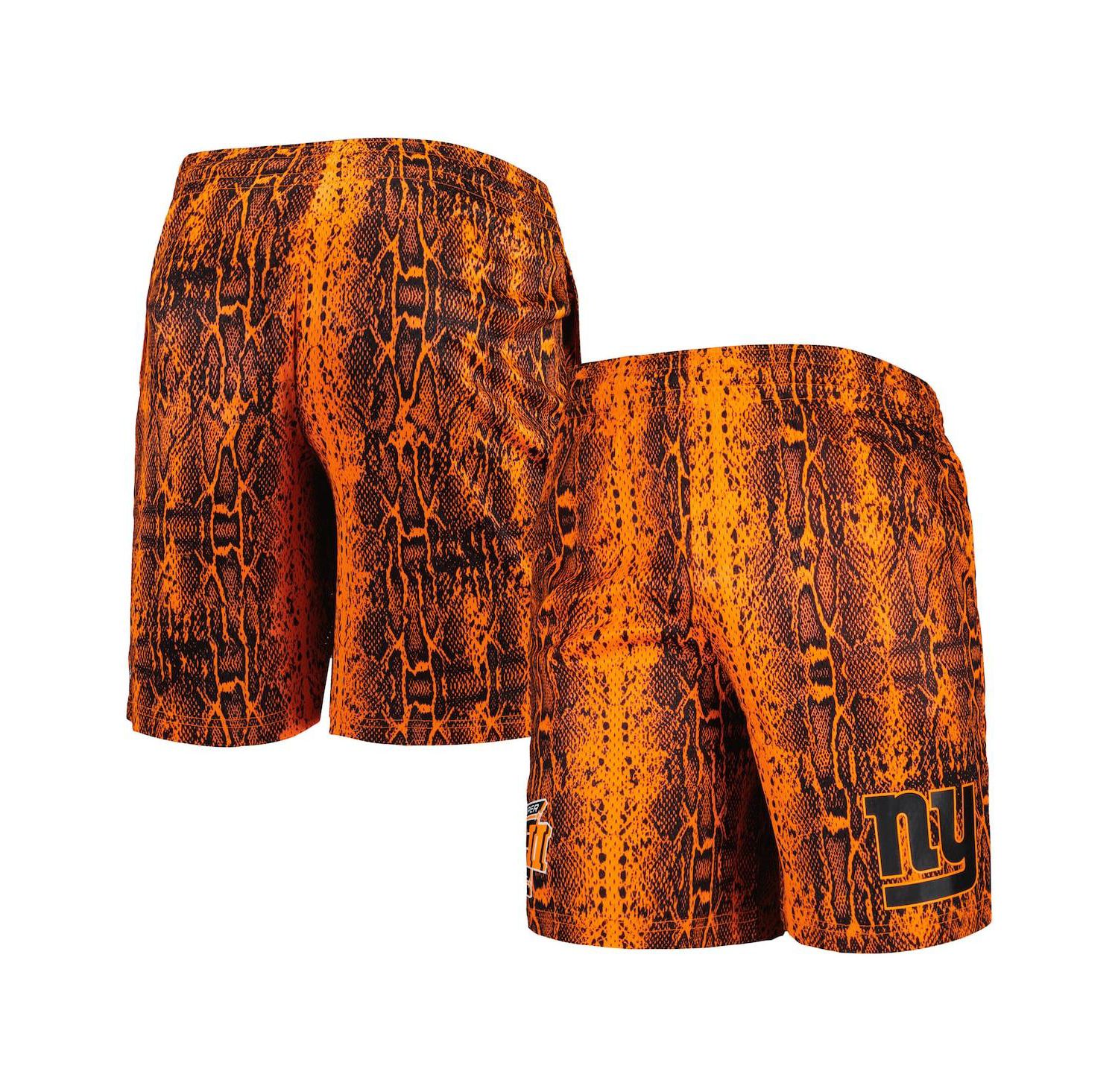 Men's Orange New York Giants Summer Pop Shorts