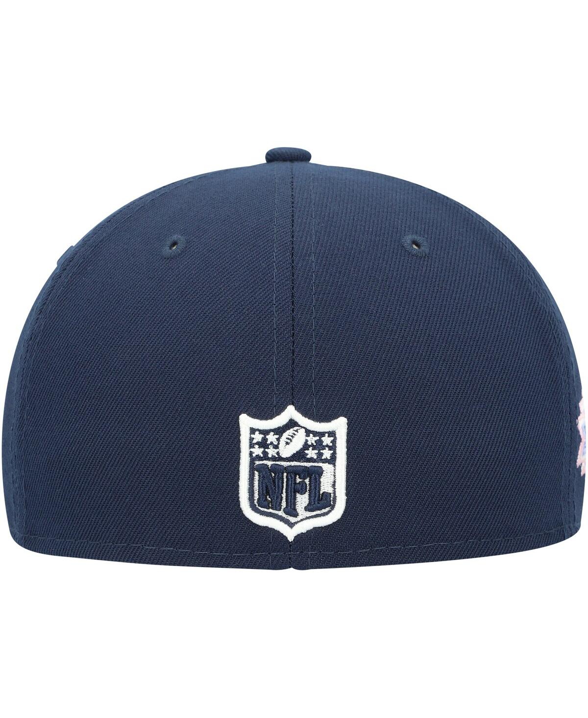 Men's New EraDallas Cowboys Super Bowl Xxx Pop Sweat 59FIFTY Fitted Hat - Navy