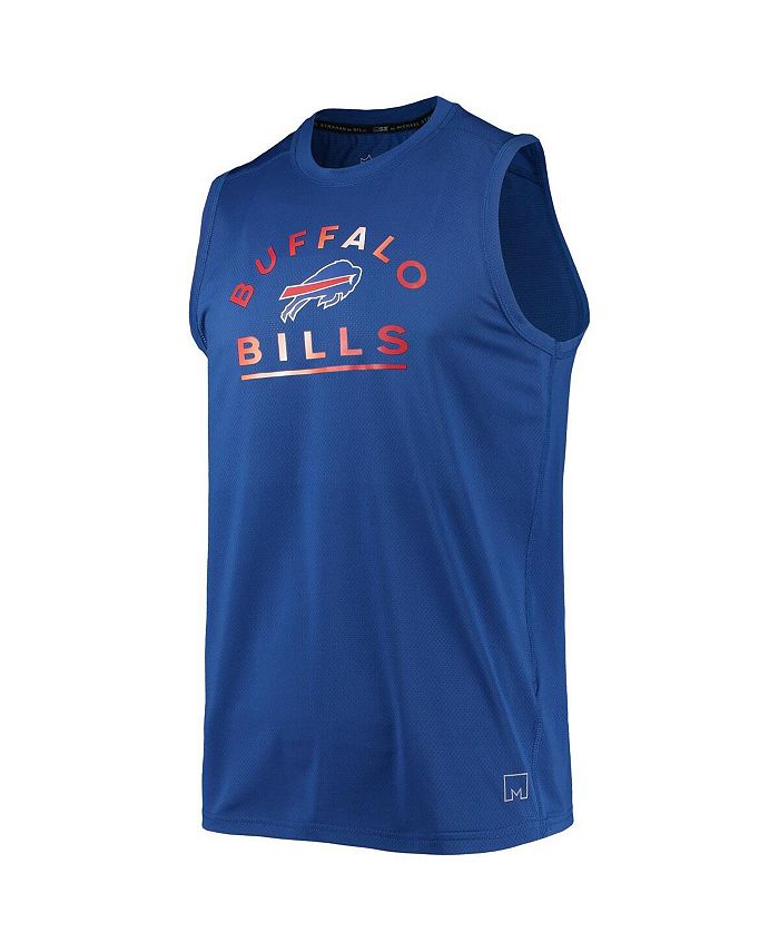 Msx By Michael Strahan Mens Royal Buffalo Bills Rebound Tank Top Macys 